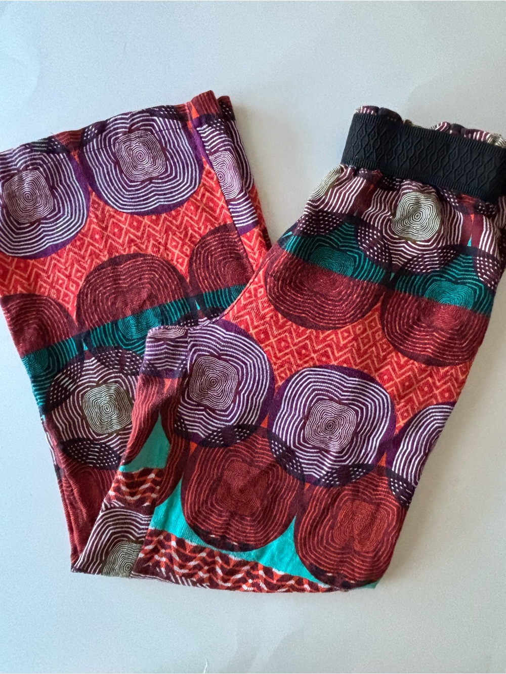 Anthropologie x Maeve Funky Geometric Pants